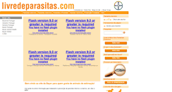 Desktop Screenshot of livredeparasitas.com