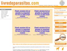 Tablet Screenshot of livredeparasitas.com